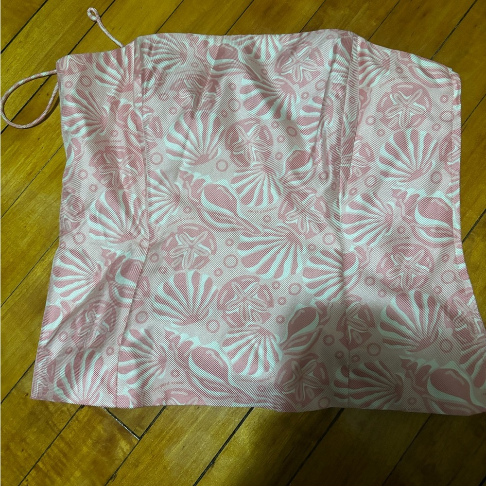 Vineyard vines pink Tucker neck  silk cami